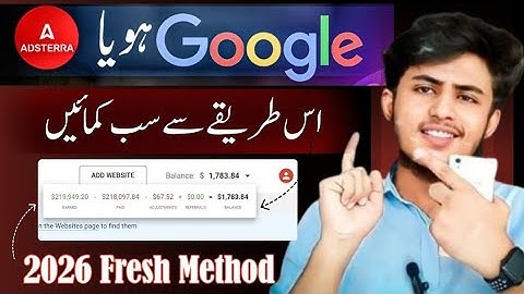 🔥Adsterra Magical Smart Link Method | Fresh Updated 2026 Method | Auto Direct Link Method