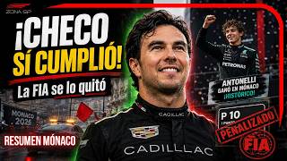 Checo Respondió… Hasta Que Llegó La FIA - Resumen Mónaco