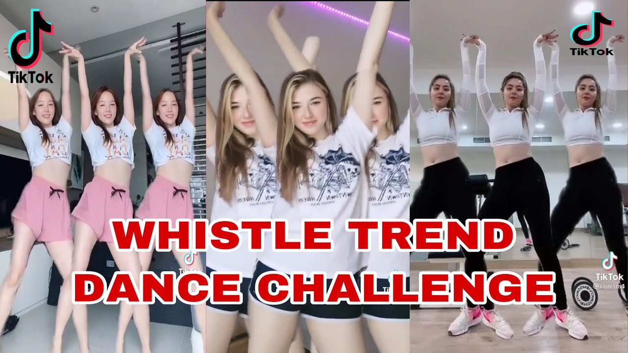 WHISTLE DANCE CHALLENGE(whistle trend by Marjorie Aleria)TIKTOK