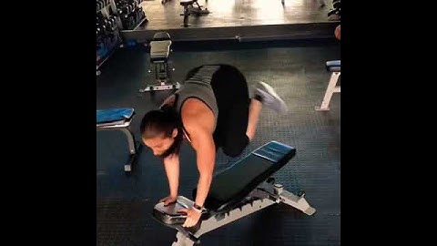 Lateral Hop on a Bench