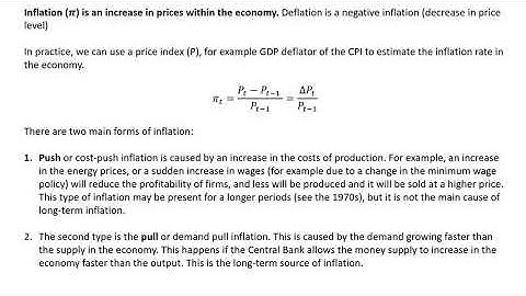 Inflation
