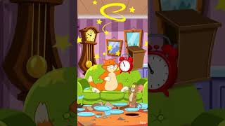 Sleepy Cat vs Naughty Mouse 😂 | Nonstop Chaos #shorts