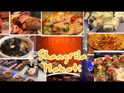 Inside Makati Shangri-La's Gourmet Paradise Circles Event Café Buffet Tour