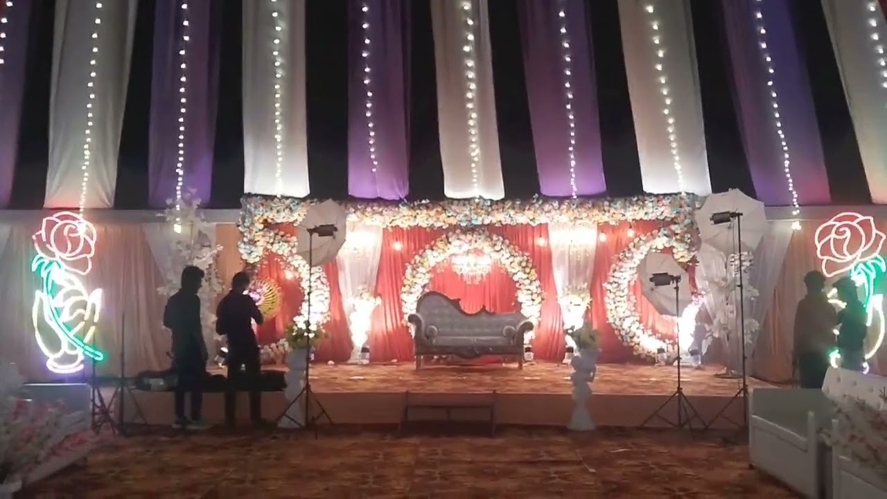 Blue Moon Flower Decoration. Prop- Ujjwal Chatterjee. Address- Dubrajpur, Birbhum 