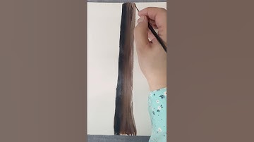 Learn to paint a  tree trunk || Easy tutorial for beginners #painting #reels #art