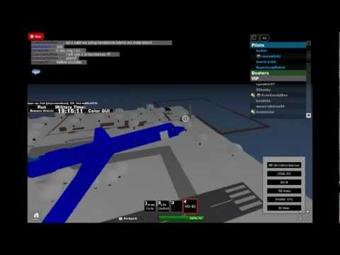 Ryanator97 flying a plane on roblox