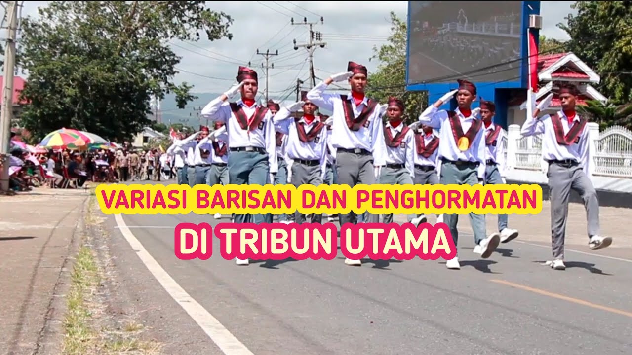 Variasi Barisan + Penghormatan | Barisan Putra SMAN 2 LASALIMU SELATAN
