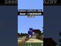Seed Minecraft PE 1.19 | 2 Stronghold in Village #ShortsMinecraft