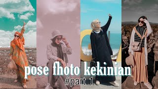 Pose foto keren wanita berhijab kekinian!! PART 1