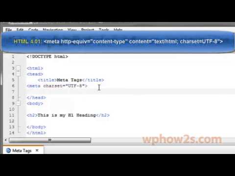 HTML5 Basics - #11 Meta Tags