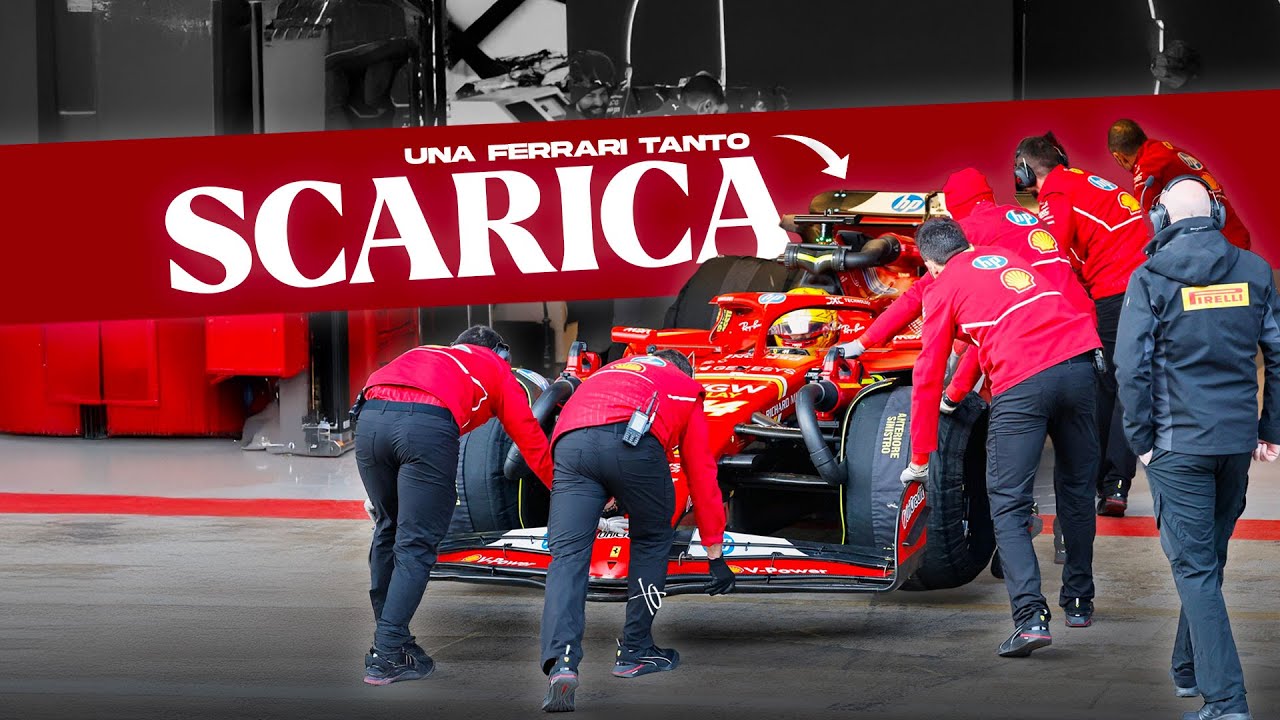 Ferrari profondamente modificata per i Test di Barcellona... come mai ...