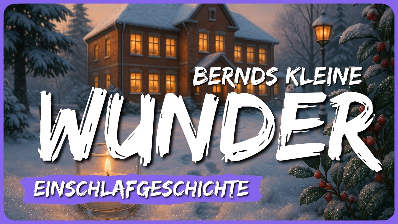 Bernds kleine WunderㅣEmotionale GeschichteㅣZum einschlafen oder entspannen