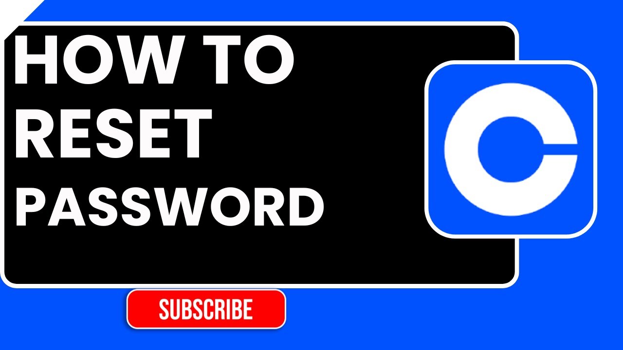 How to Reset Your Password on Coinbase | Step-by-Step Account Recovery ...