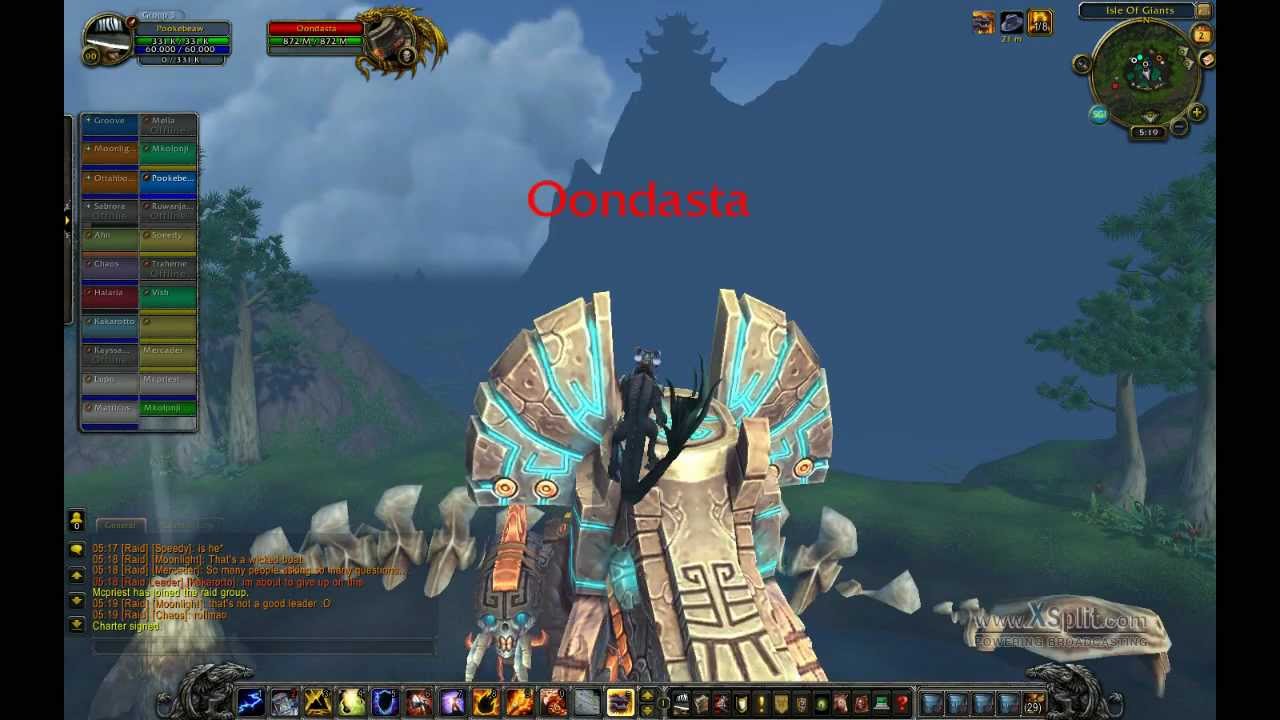 OONDASTA NEW WORLD BOSS - ISLE OF GIANTS TOUR