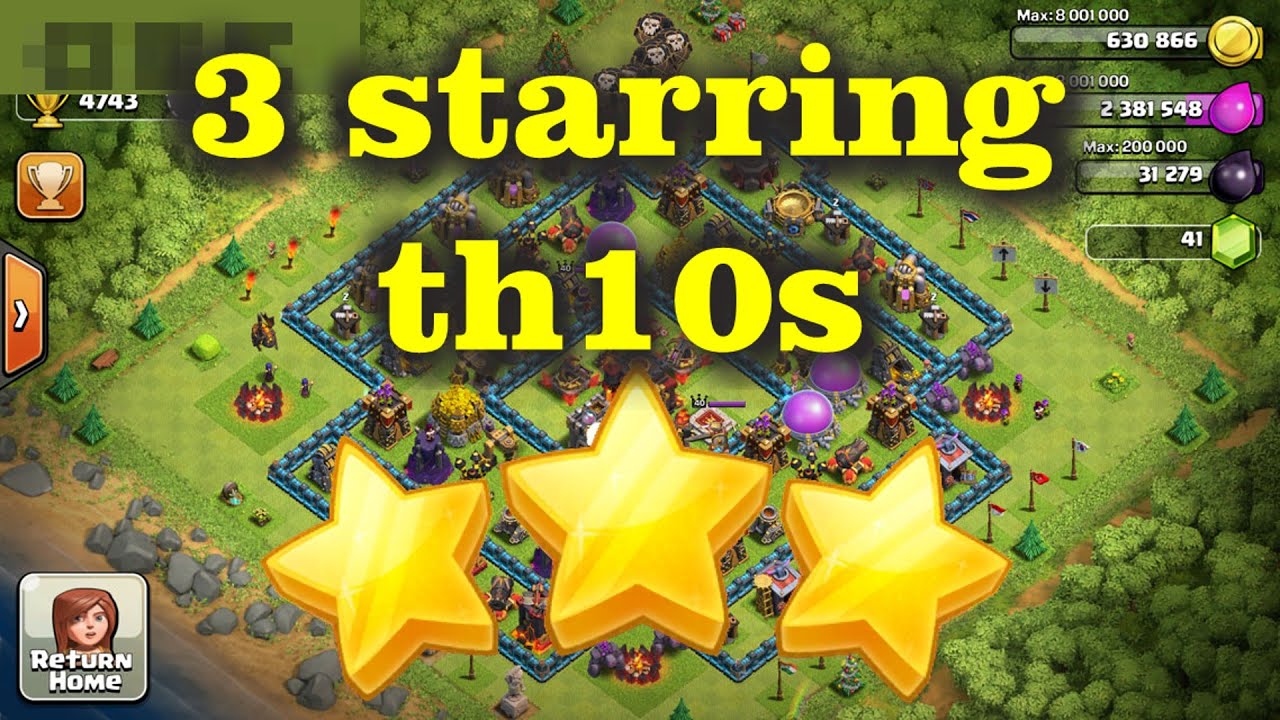 Prism Legends, How to 3 star max th10 and get 1,8 mil in loot!!!