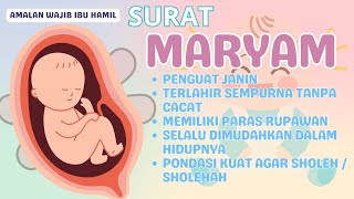 Zikir Buat Ibu Hamil Surat Maryam-Zikir Buat Orang Hamil, Zikir Surat Maryam Untuk Ibu Hamil