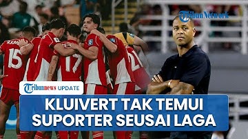 Patrick Kluivert Tak Ikut Temui Suporter seusai Timnas Indonesia Dibekuk Irak, Pilih Duduk di Bench