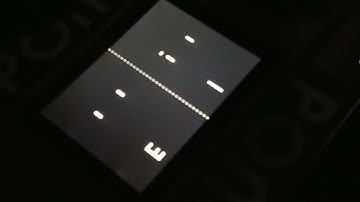Pong doubles game play on Arcade1Up Pong countercade