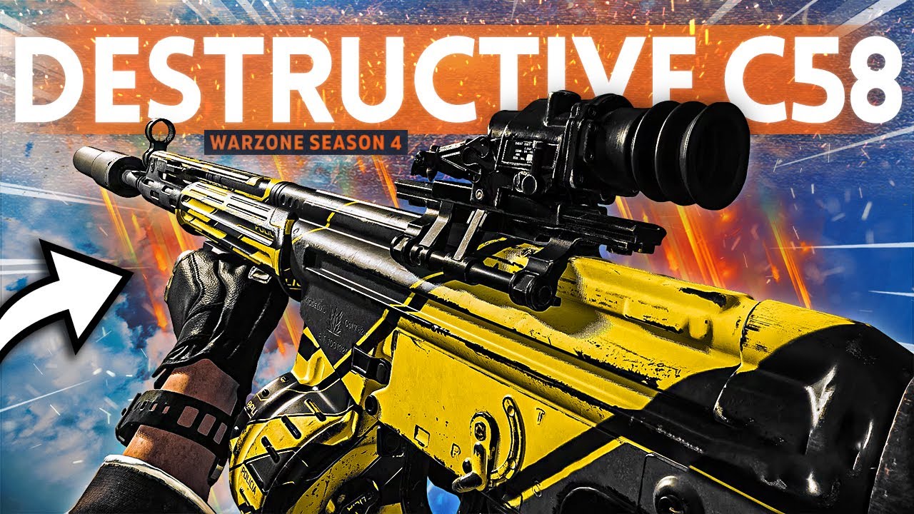 The MAX DAMAGE C58 Class Setup is still TOO STRONG in Warzone!