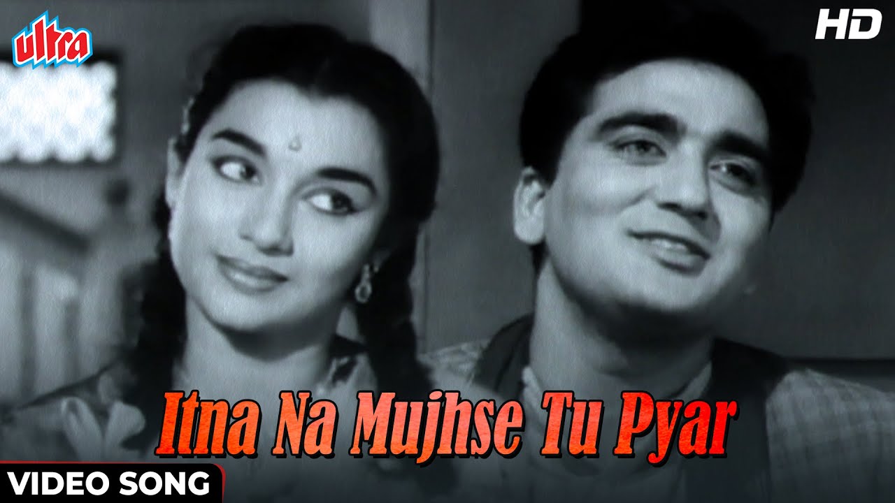       HD Video Song  Sunil Dutt Asha Parekh  Talat Mehmood  Chhaya 1961 Song