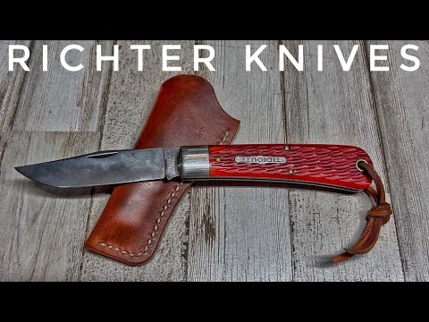 Richter Knives 187 WILD WILD WEST GEC 43 OREGON TRAPPER…..