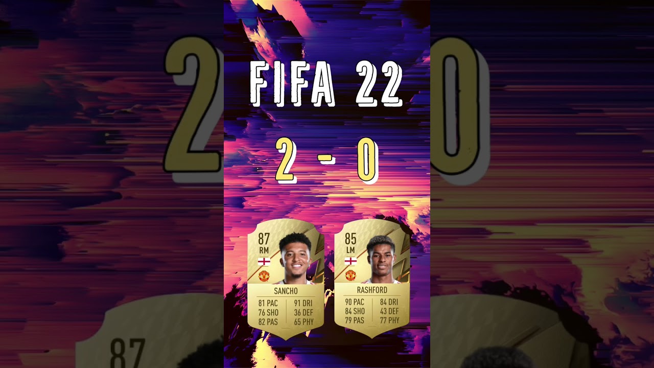 J. Sancho vs M. Rashford in every Fifa(19-23) 