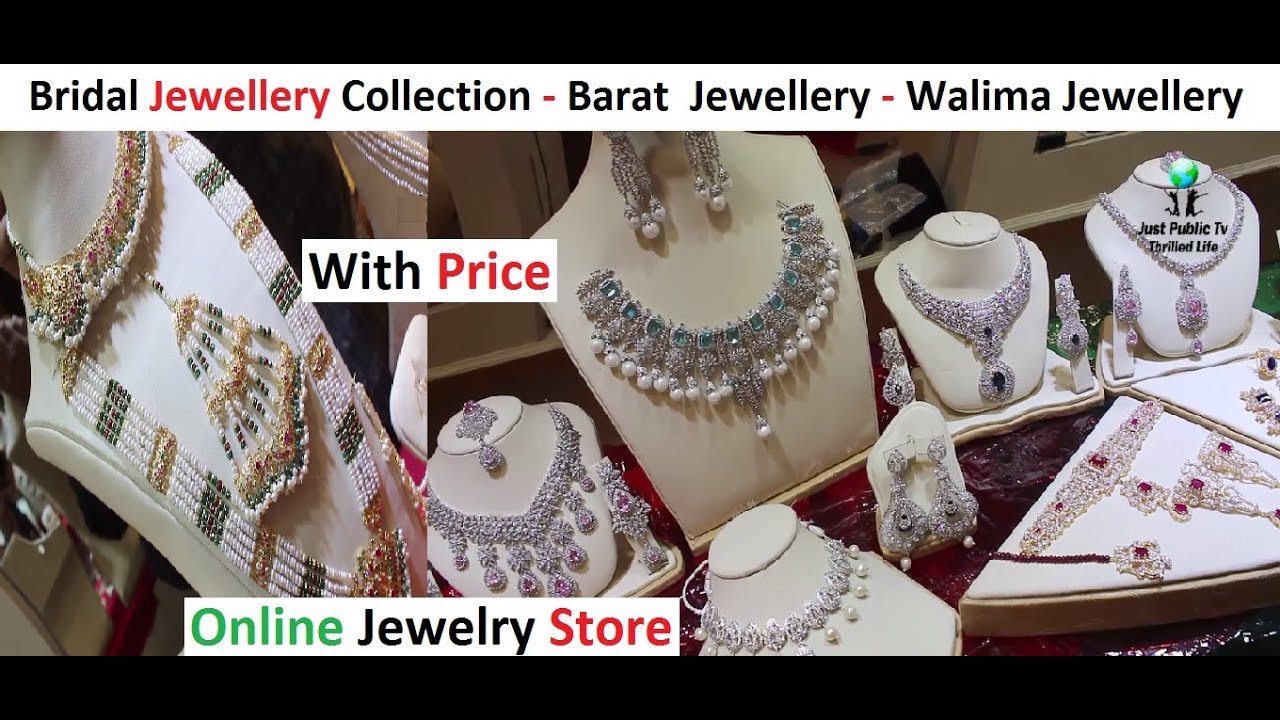 Bridal Jewellery Collection - Barat  Jewellery - Walima Jewellery -  Online Jewelry Store #Shopping