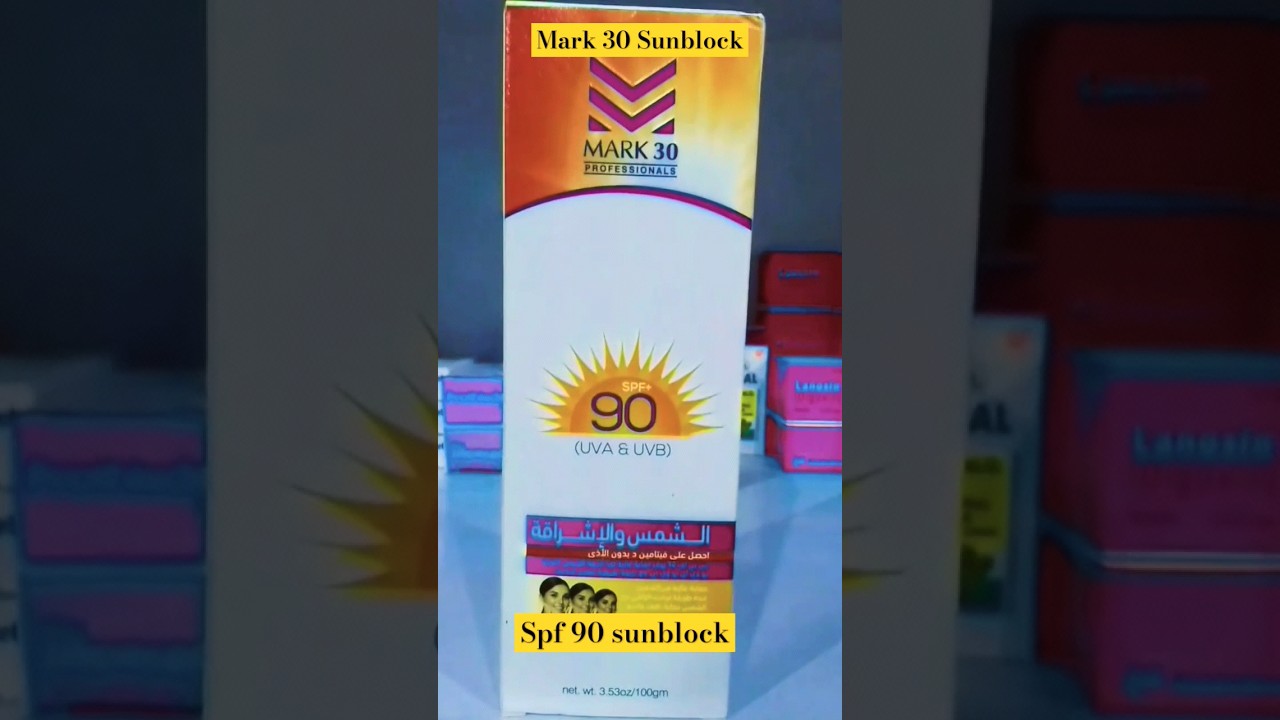 Mark 30Sunblock||Sunscreen||Spf 90 
