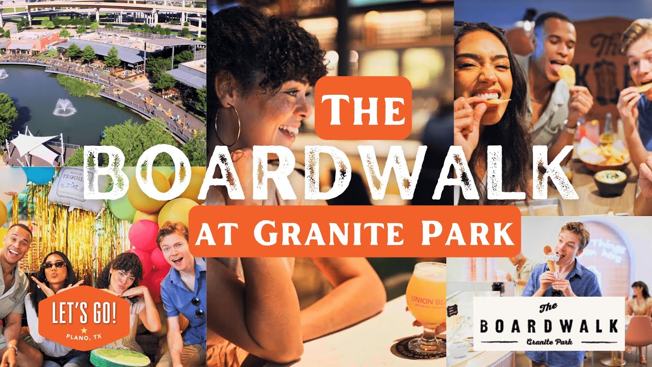 Let’s Go: The Boardwalk at Granite Park | Food, Drinks & Patio Vibes in Plano, TX