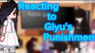 Uppermoons+Muzan & Giyu reacts to Giyu Tomioka's Punishment