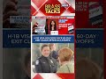H-1B Visa Holders Face 60-Day Exit Deadline After US Tech Comapnies Layoff | #brasstacks | N18S
