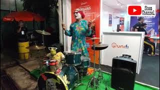 Kak Nab Drummer - Hareudang (Cover) -- LIVE Di Booth TM Unifi, PESTA PULAU PINANG 25/12/2022