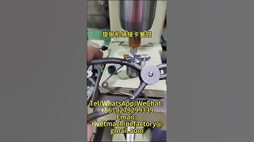 Spin Riveting Machine for Electrical Connector Assembly | Industrial Riveting System Germany