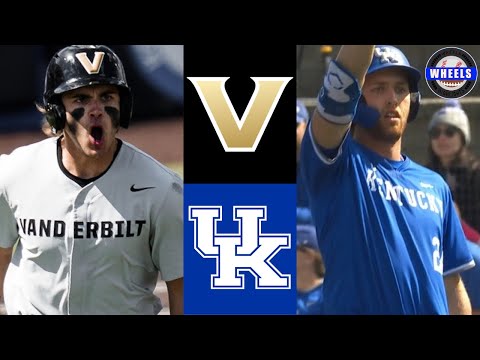 Vanderbilt Vs Kentucky | Rubber Match | 2026 College Baseball Highlights