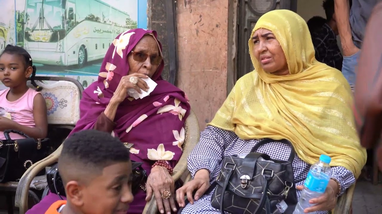 الفوج العاشر عبر برنامج العودة الطوعية للسودانيين بمصر