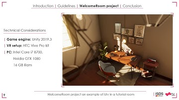 Conceptual Framework for User Interface in Virtual Reality - iLRN20 Presentation by Saeed Safikhani