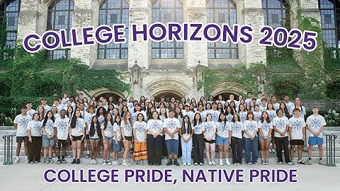 College Horizons 2025, hosted by Northwestern University