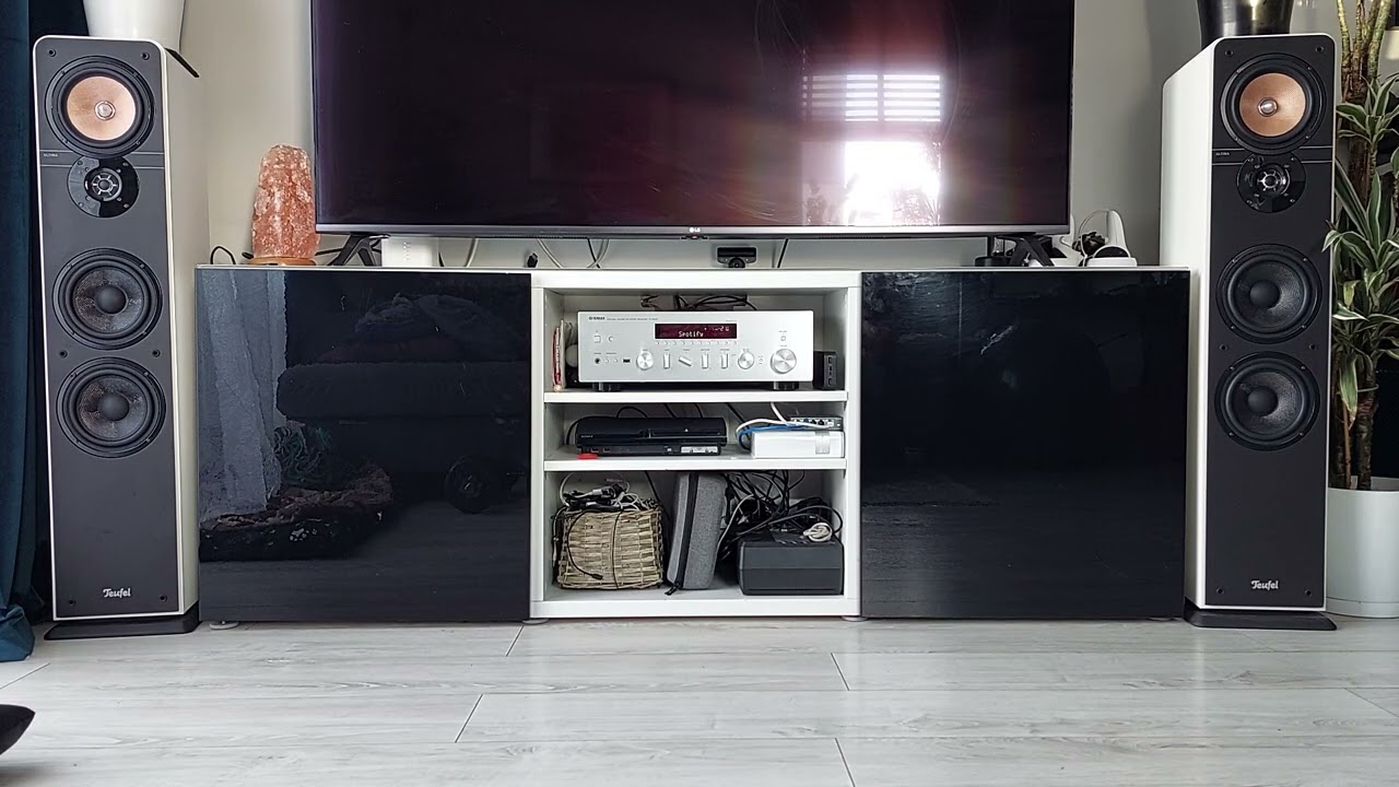 Odsłuch Teufel Ultima 40 (Spotify) + Yamaha R-N602