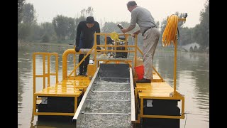 8' Keene type small portable gold dredge 02
