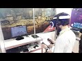 Playing the Wizards on PSVR at Gamescom 2018