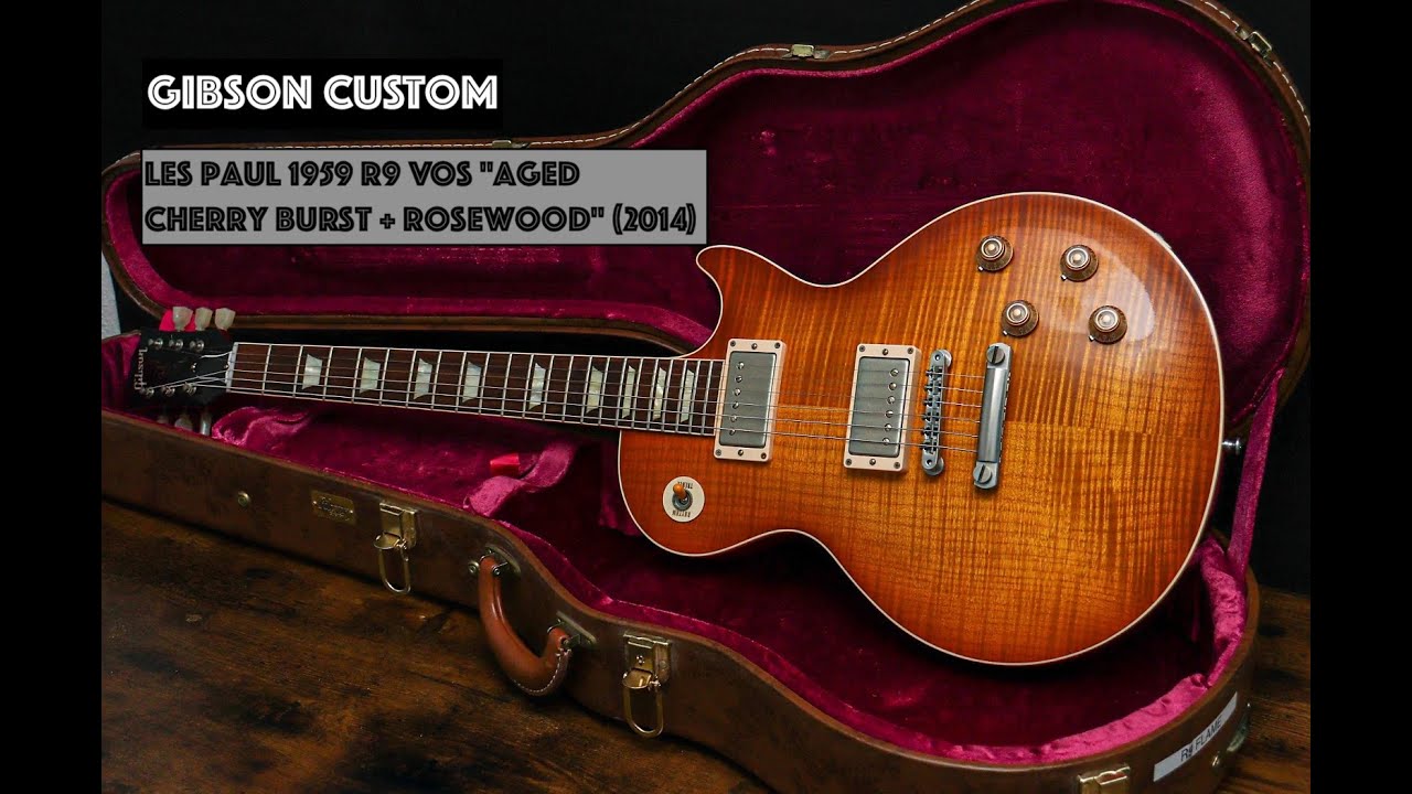 GIBSON USA Custom Shop Les Paul 1959 R9 VOS 