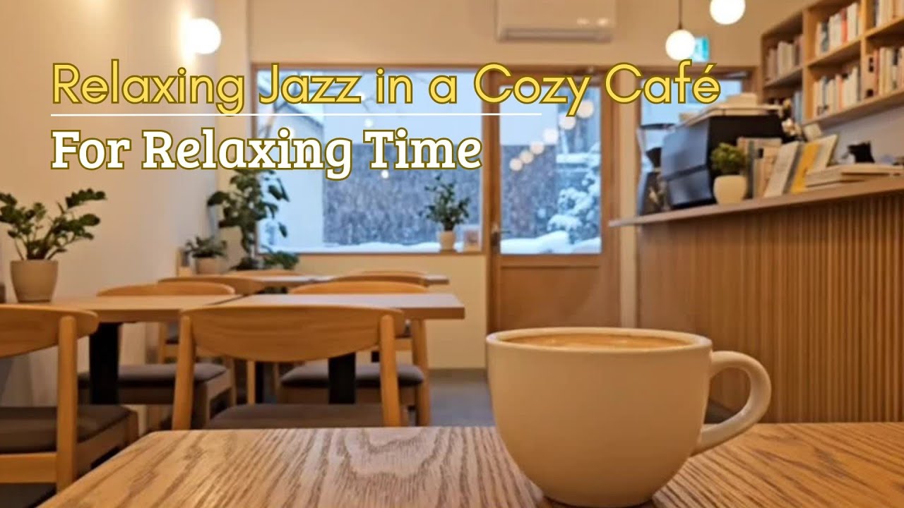 Relaxing Jazz in a Cozy Café, Warm Coffee Shop Ambience for Focus, Work & Relax
