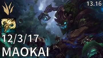 Maokai Jungle vs Lee Sin - EUW Grandmaster | Patch 13.16