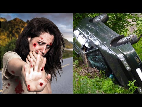 დაჭრილი ქალი გზაზე იდგა და დახმარებას ითხოვდა,წყვილმა მანქანა გაუჩერა და შოკისმომგვრელი სიმართლე...