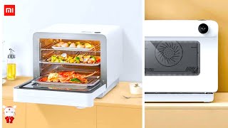 Mijia Smart Steaming Oven Microwave Three-Layer 30L Capacity Steam Roast Bake Fried.