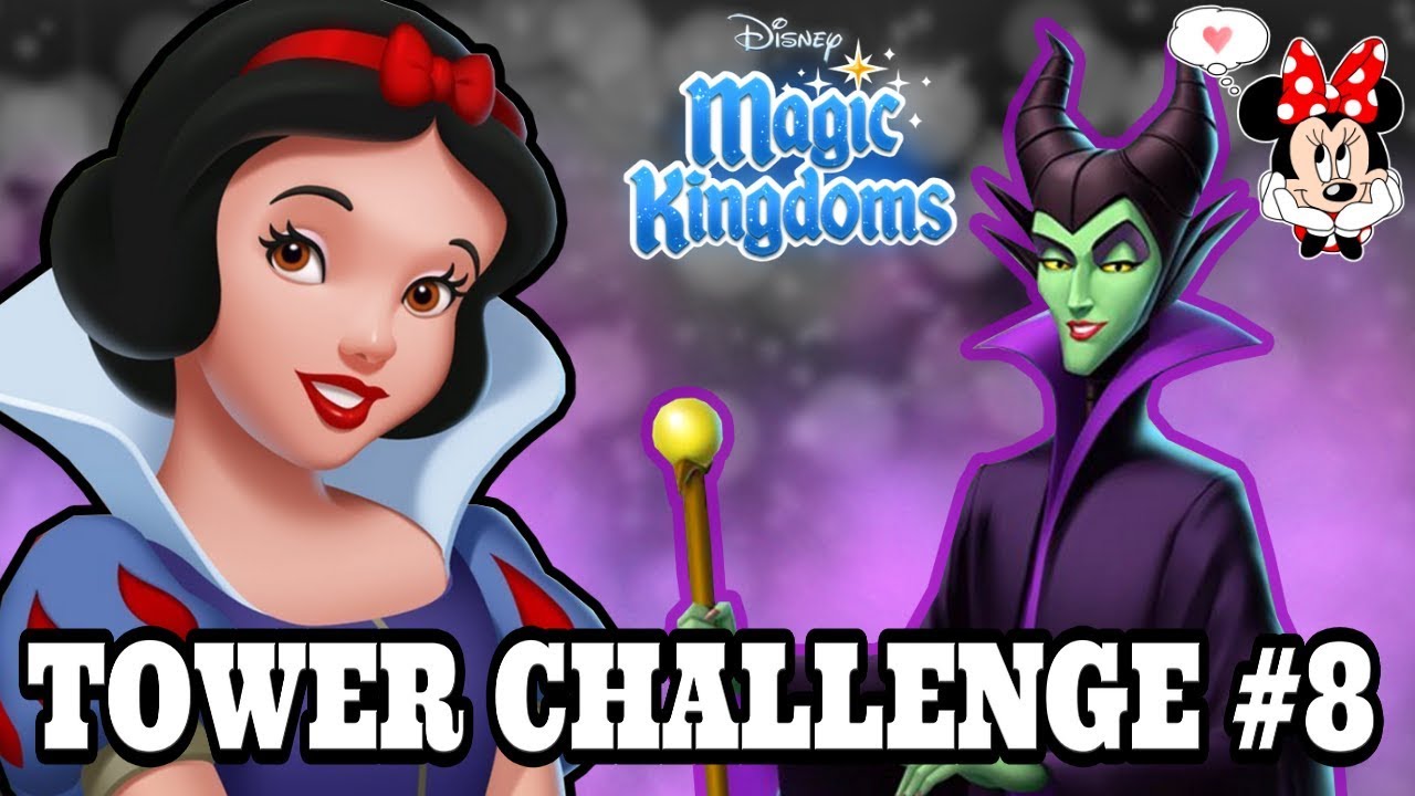 beautycon SNOW WHITE TOWER CHALLENGE CHAPTER 3 ALL CHARACTERS REVEALED! Disney Magic Kingdoms Gameloft