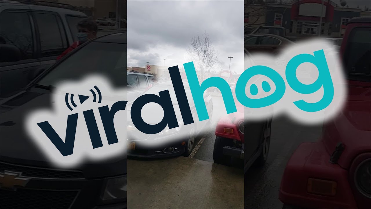 Disagreement Over Disabled Parking Space || ViralHog Disagreement Over Disabled Parking Space || ViralHog
