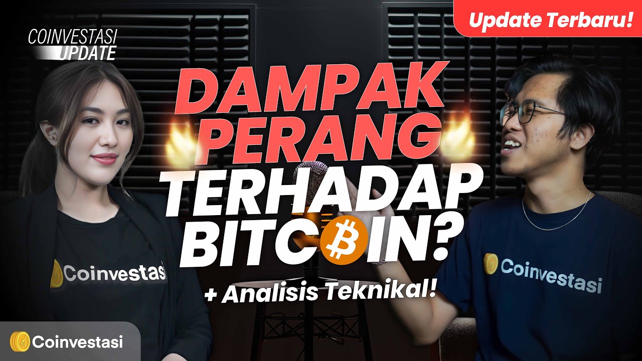 PREDIKSI HARGA BITCOIN SAAT PERANG | ANALISIS TEKNIKAL dengan ANALIS  COINVESTASI