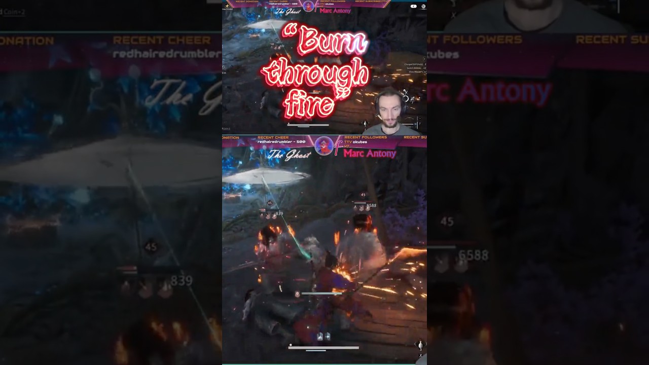 “Burn through fire” 