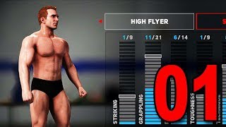 WWE 2K18 My Player Career - Part 1 - Character Creation!